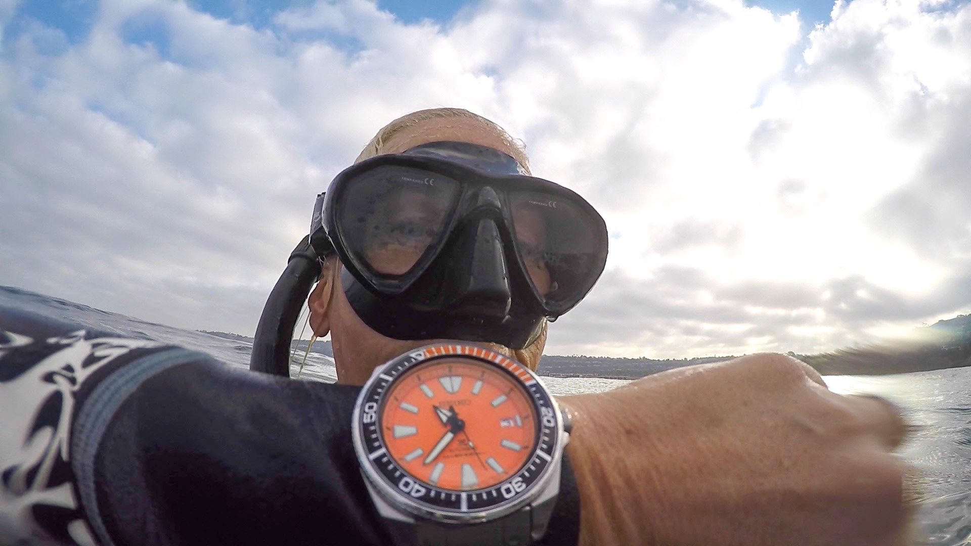 Diving from Isla Mujeres during Family Vacation.